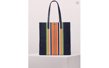 kitt stripe extra large north south tote